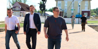 Георгий Филимонов проинспектировал состояние объектов улично-дорожной сети Тотьмы - Региональное Агентство Новостей