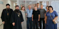 Село Половинное в очередной раз посетили потомки местного священника - Епархия