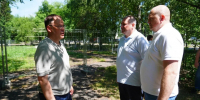Илья Середюк проинспектировал строительство бегового центра в Новокузнецке - Администрация области