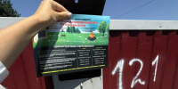 Жителям поселка Ильича напомнили правила пожарной безопасности - Администрация г. Барнаул