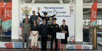 Команда Сибирского федерального округа - бронзовый призер Чемпионата ФССП России по служебному двоеборью - УФССП