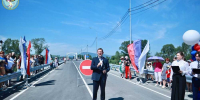 В Республике Алтай открыли долгожданный мост через Катунь - 1-LINE