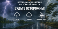 На Ростовскую область надвигаются ливни, грозы и шквалистый ветер до 25 м/с - Bloknot-Rostov.Ru