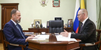 Игорь Комаров и Олег Мельниченко обсудили планы развития Пензенской области и подготовку к выборам. - Нагорский муниципальный район