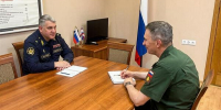 С военным комиссаром Вологодской области Сергеем Проничевым встретился начальник ВИПЭ ФСИН России Сергей Жемулин - Вологодский институт права и экономики ФСИН России