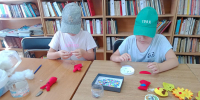 Акция «Мультики + дети = весёлое лето» в п. Грачевка - Зеленоградское объединение библиотек