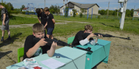 В лагере "Росток" прошло первенство по пулевой стрельбе приуроченное ко Дню Ветеранов боевых действий - Никольский район