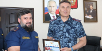 В ОФСИН России по Республике Ингушетия проводили на заслуженный отдых начальника уголовно-исполнительной инспекции Адама Евлоева - ОФСИН по Республике Ингушетия