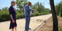 Глава города Владимир Климкин проверил выполнение работ на различных городских объектах - ЗАТО Знаменск
