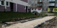 Продолжаются работы по благоустройству парка культуры г. Омутнинск. - Омутнинское городское поселение