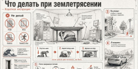 Памятка при землетрясении - Дахадаевский район