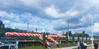 На улице Елизаветинской в Калининграде открыли новую железнодорожную остановку (фото) - Kaliningrad.Ru