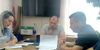 на фото заседание антинаркотической комиссии. - Губкинский городской округ
