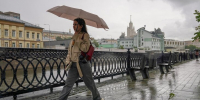 Москвичей предупредили о дожде, грозе и сильном ветре - M24.Ru