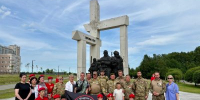 Кудрово встретило автопробег памяти в честь Дня ветеранов боевых действий - Заневское городское поселение
