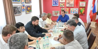 Виталий Хоценко провел рабочую встречу с главой Полтавского района Валерией Никитиной - Правительство Омской области
