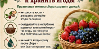 Как правильно собирать и хранить ягоды - Газета Тетюшские зори