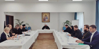 Митрополит Матфей возглавил работу заседания Комиссии Русской Православной Церкви по развитию паломничества и принесению святынь - Псковская епархия