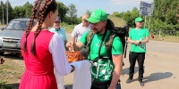 В Скопинском округе встретили участников Всероссийской эстафеты «Марш к Победе! От Москвы до Новороссийска» - RyazPressa.Ru
