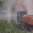 В Брянске снесли расселённый аварийный дом на улице Спартаковской - Газета Брянские новости