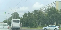 Столкнулись маршрутный автобус и легковушка - ТК ТОЛЬЯТТИ 24