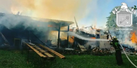 За сутки в Ленобласти потушили 7 пожаров, горели дачи и гостевые дома - SyasNews.Ru