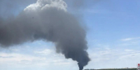 Дым закрыл полнеба: сильный пожар заметили жители Ставрополя - Bloknot-Stavropol.Ru