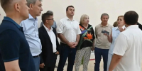 Виталий Хоценко проинспектировал ход капремонта детской школы искусств в Седельниково - ИА Омскрегион