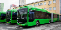 Первая партия новых автобусов-гармошек выехала в Екатеринбург - Администрация г. Екатеринбург