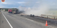 Два человека погибли в ДТП с загоревшейся фурой в Забайкалье - Забайкальский рабочий