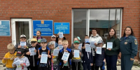 В 59-ой пожарно-спасательной части прошла встреча профессионалов с подрастающим поколением - Артемовский городской округ