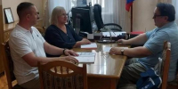 Олег Лобов провел рабочую встречу с руководителем Крымстата Ольгой Балдиной - Госкомархив Республики Крым