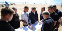 Разумишкин проинспектировал благоустройство районных пляжей Петербурга - Spbdnevnik.ru