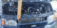 Автомобиль загорелся в Позднякове из-за неисправности электрооборудования - Newsroom24.Ru