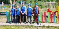 Лето с пользой: старшеклассники преображают детскую площадку в Верхнеимбатске - Туруханский район