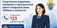 Следственное управление напоминает о круглосуточной работе телефонной линии «Ребенок в опасности» - Следственный комитет