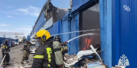 Пожар на складе в Ставрополе ликвидируют более 34 специалистов МЧС - ИА Победа 26
