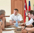 Виталий Хоценко  провел встречу с главой Седельниковского района Константином Ткачевым - Правительство Омской области