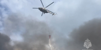 Площадь пожара в индустриальном парке в Ставрополе выросла до 5 тыс. кв. метров - ATVmedia.Ru