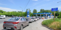 В Новосибирске названы АЗС, где нет очереди за бензином - Сиб.фм