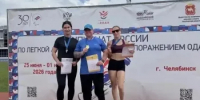 Атлеты Оренбурга достойно выступили на чемпионате России по легкой атлетике - Администрация города