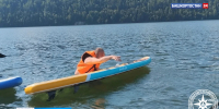 На Павловском водохранилище спасатели Башкортостана помогли упавшему с сапа мужчине | ГТРК «Башкортостан» - ГТРК Башкортостан