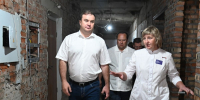 Виталий Хоценко оценил ход капитального ремонта в Седельниковской ЦРБ - Единая Россия