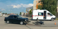 В Волгоградской области водитель «Лады Приоры» наехал на 16-летнего мотоциклиста - Волга-Медиа