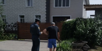 В микрорайоне Спутник проведено рейдовое мероприятие по профилактике пожарной безопасности - Администрация г. Барнаул