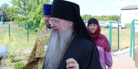 Архиерейское служение в Богоявленском храме с. Лучки - Губкинская епархия