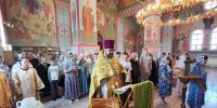 В храме Архангела Михаила п.Чамзинка после Воскресной литургии прошло освящение новых икон - Ардатовская епархия