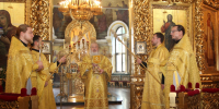 Служение митрополита Филарета в Неделю 5-ю по Пятидесятнице - Уфимская Епархия