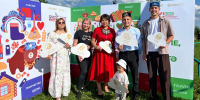 В селе Новое Каширово прошёл Молодёжный Сабантуй - Альметьевский район