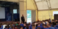 Помощник благочинного Дальнеконстантиновского округа встретился с воспитанниками лагеря «Хочу стать десантником» - Нижегородская епархия